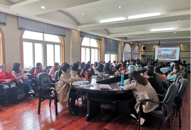 pp电子网站举行“教学成果奖培育及申报”专题教研培训(图3)